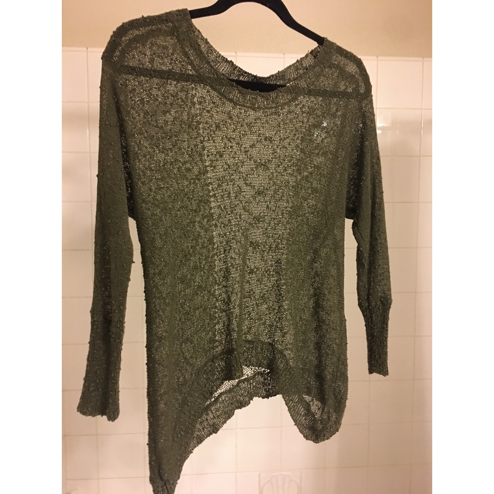 Olive green sweater